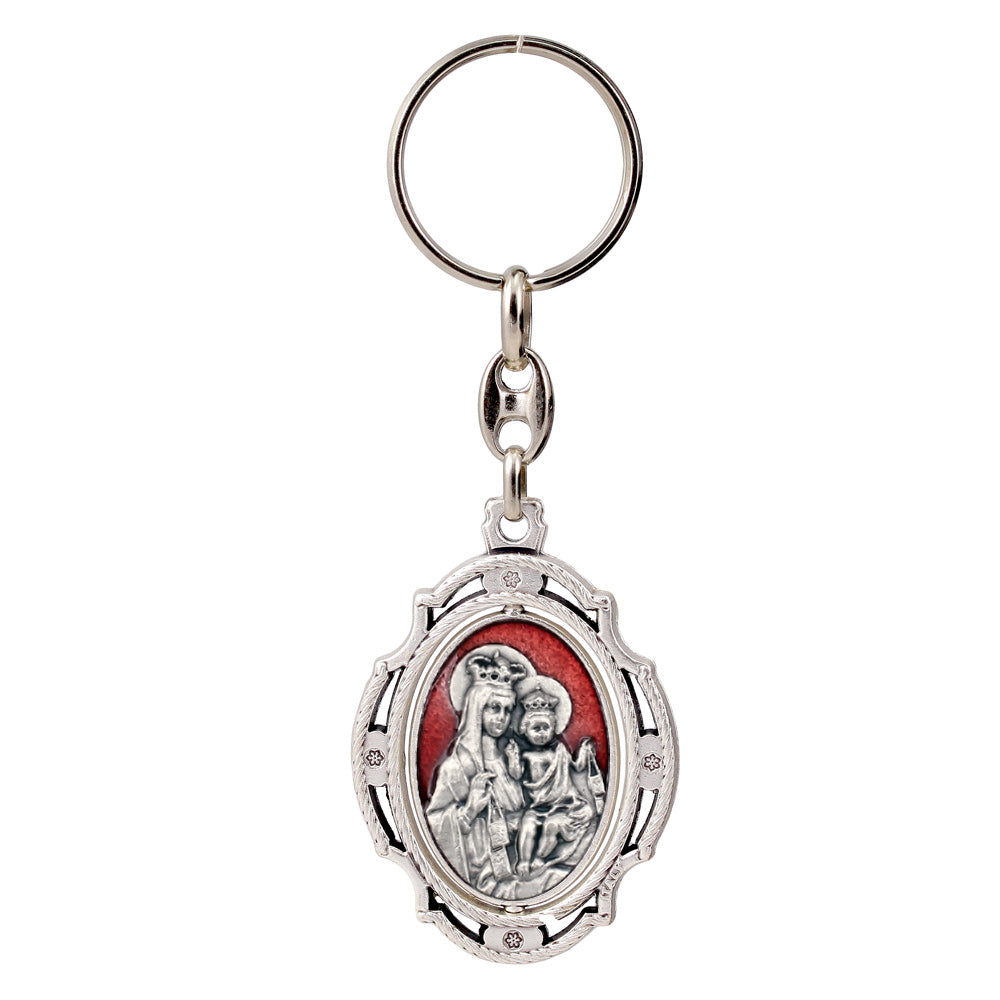 Our Lady of Mount Camel Keychain
