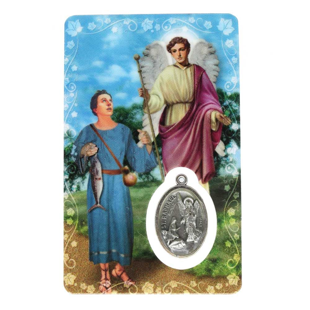 Saint Raphael the Archangel, Prayer Card