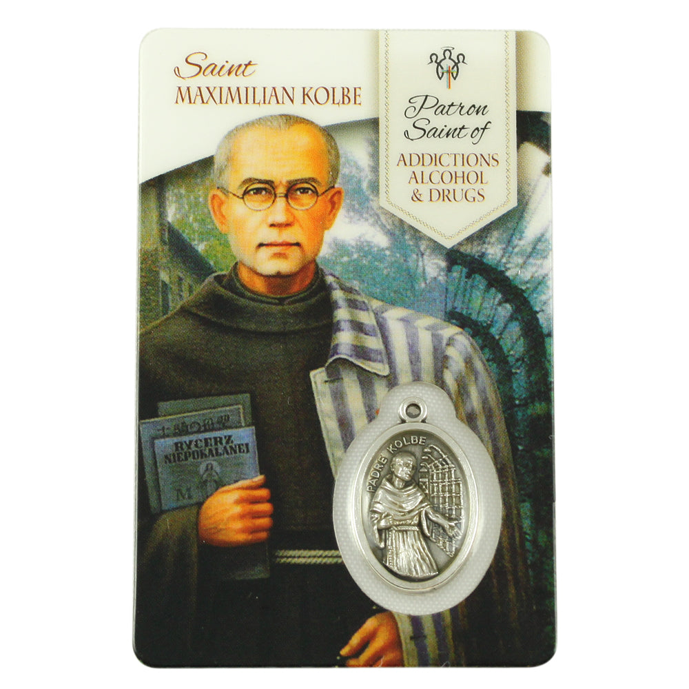 Saint Maximilian Kolbe Healing Prayer Card