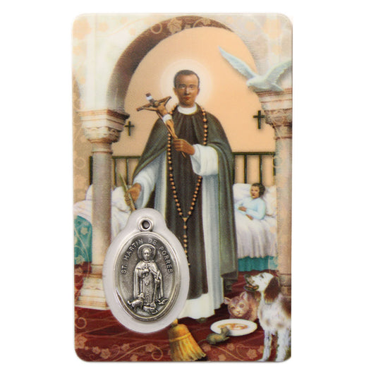 Saint Martin De Porres, Prayer Card