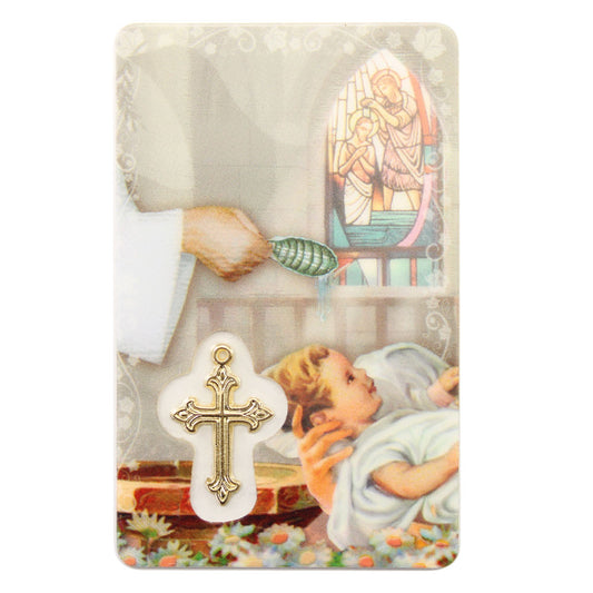 Baptism, Prayer Card