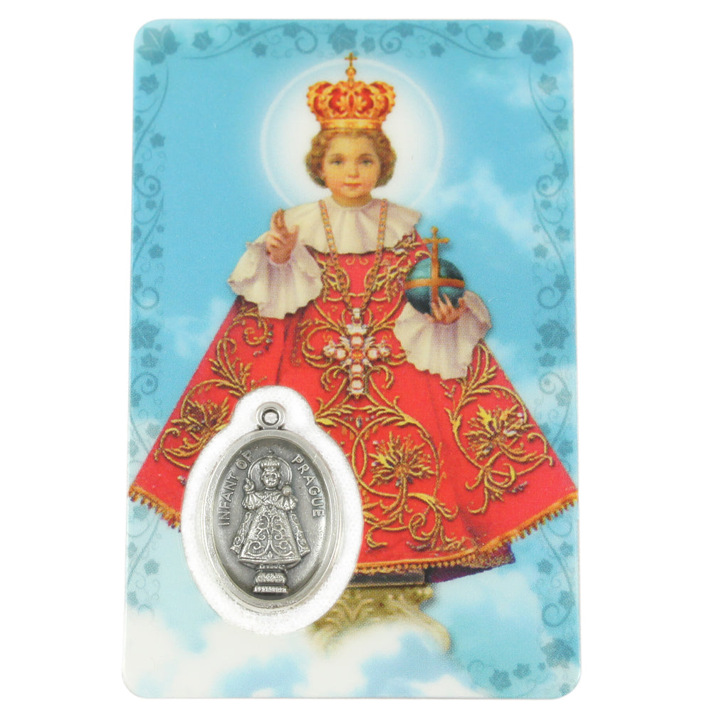 Infant Jesus of Prague, Prayer Card
