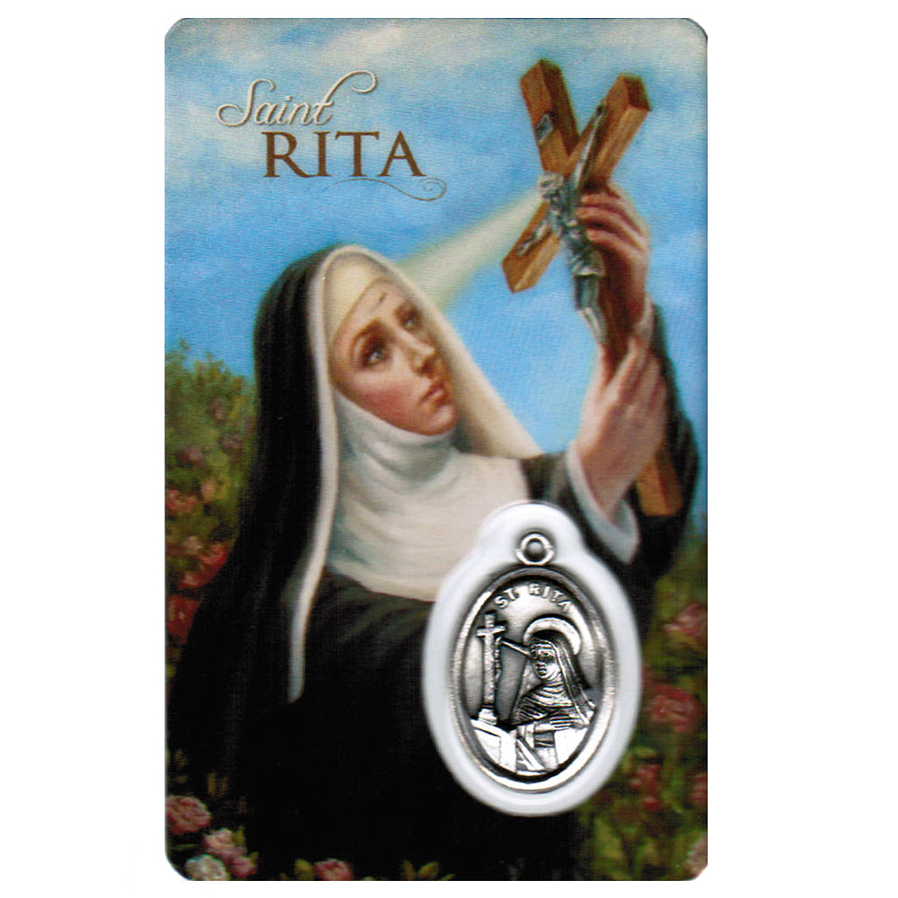 Saint Rita, Prayer Card