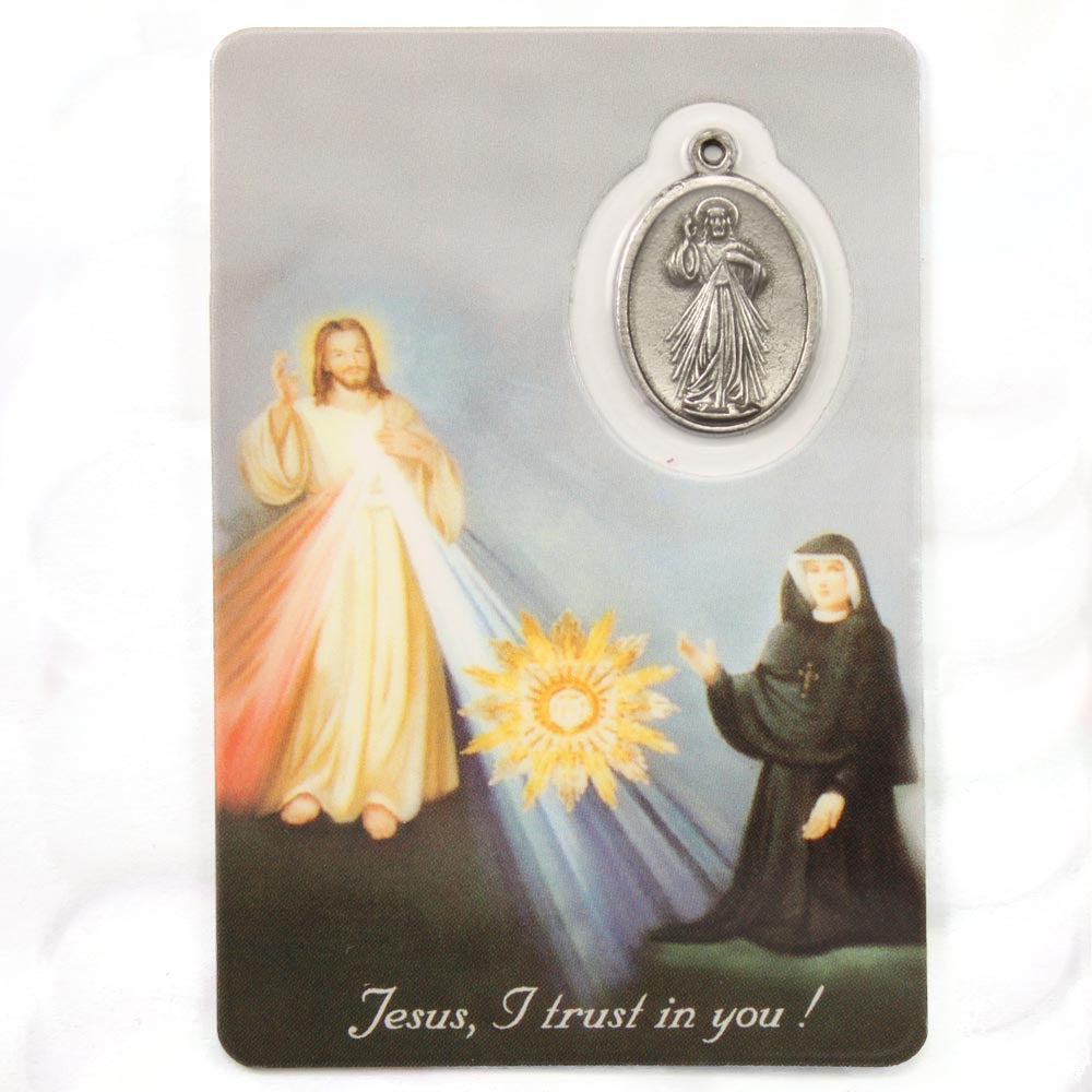 Divine Mercy Chaplet, Prayer Card