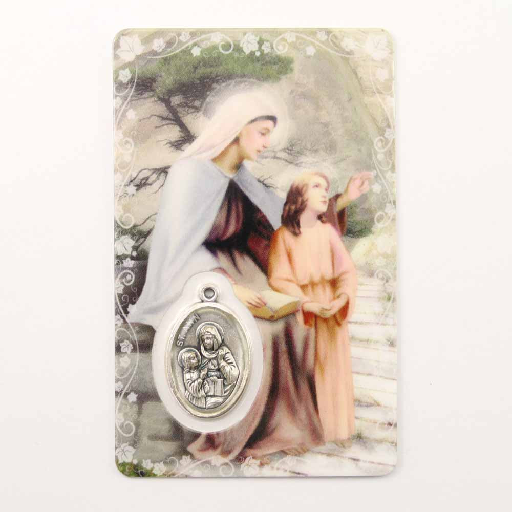 Saint Ann, Prayer Card