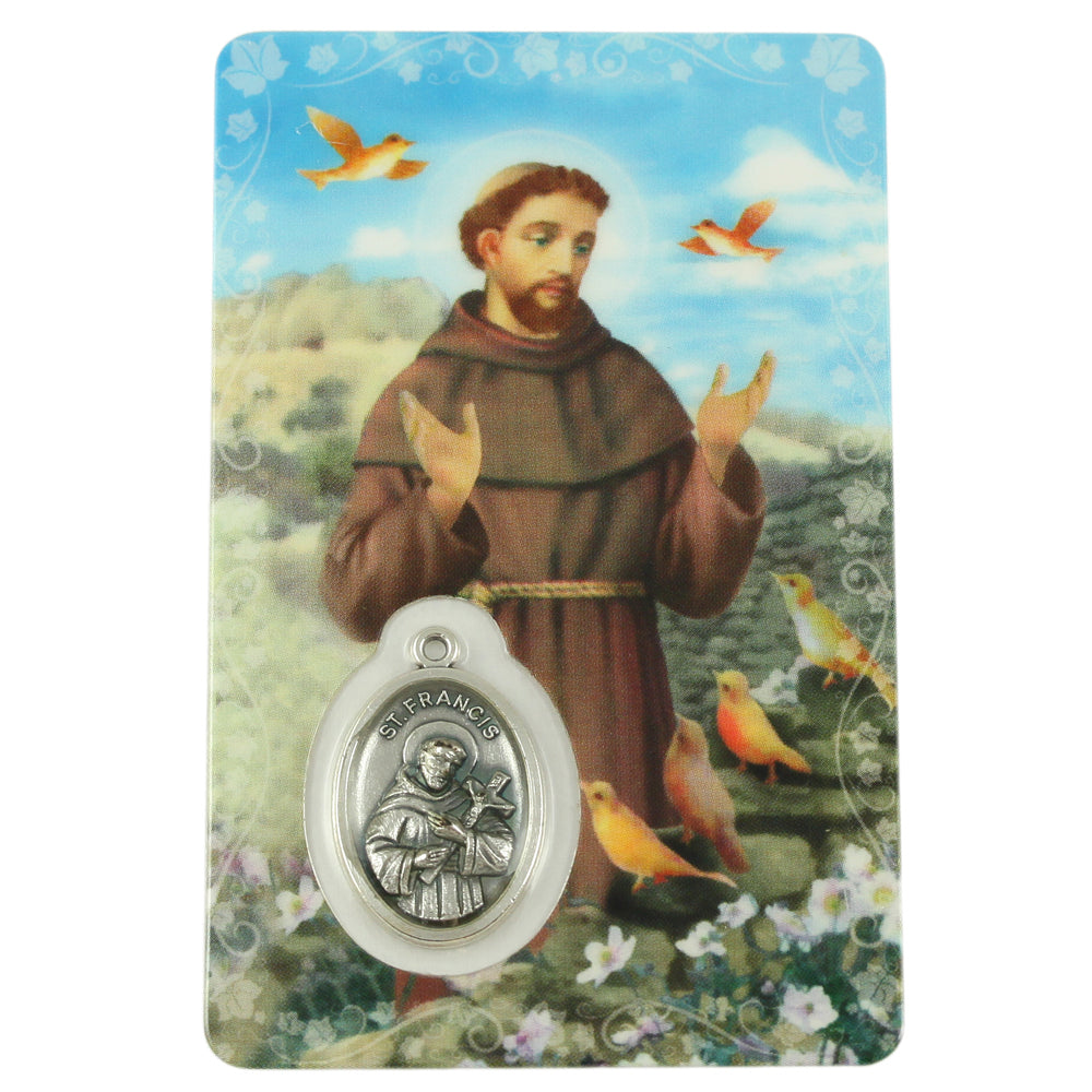 Saint Francis, Prayer Card