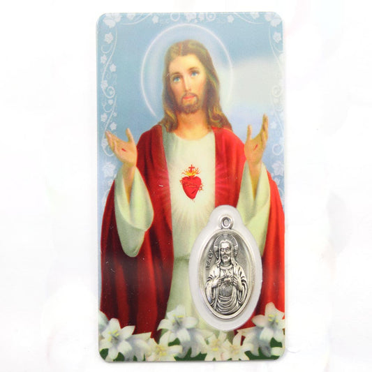 Sacred Heart of Jesus, Prayer Card