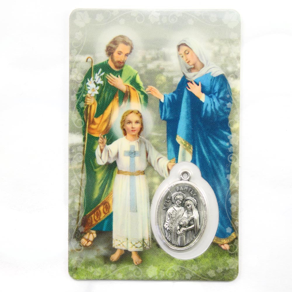 Holy Family, Prayer Card