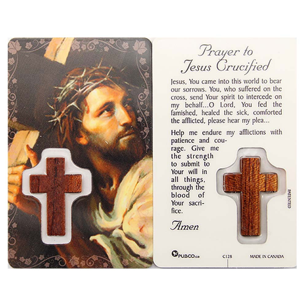 Jesus Crucified, Prayer Card