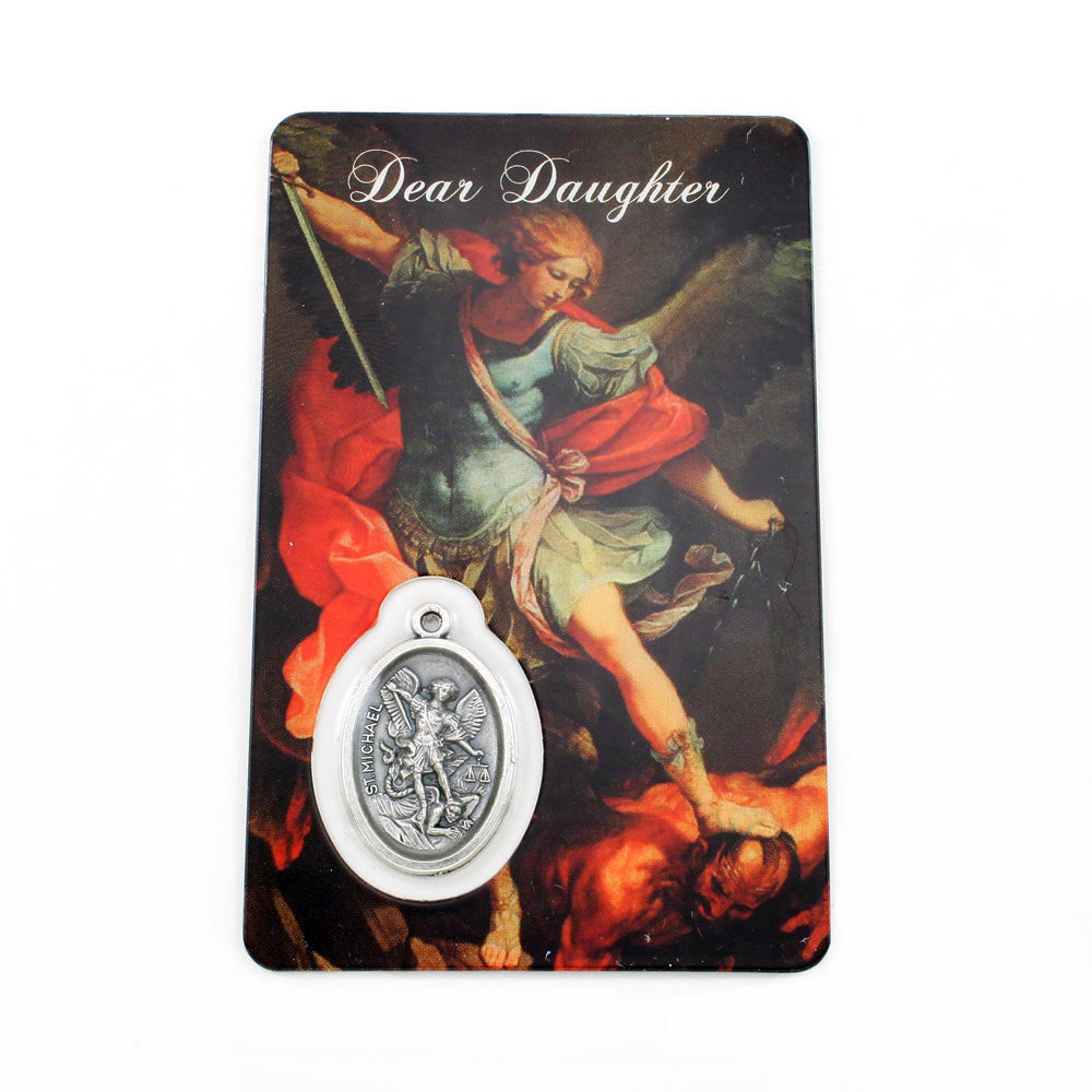 St Michael - Daughter, Prayer Card