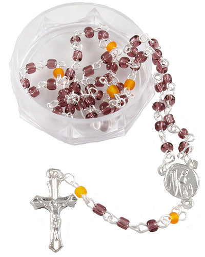 Glass Beads Rosaries with Box