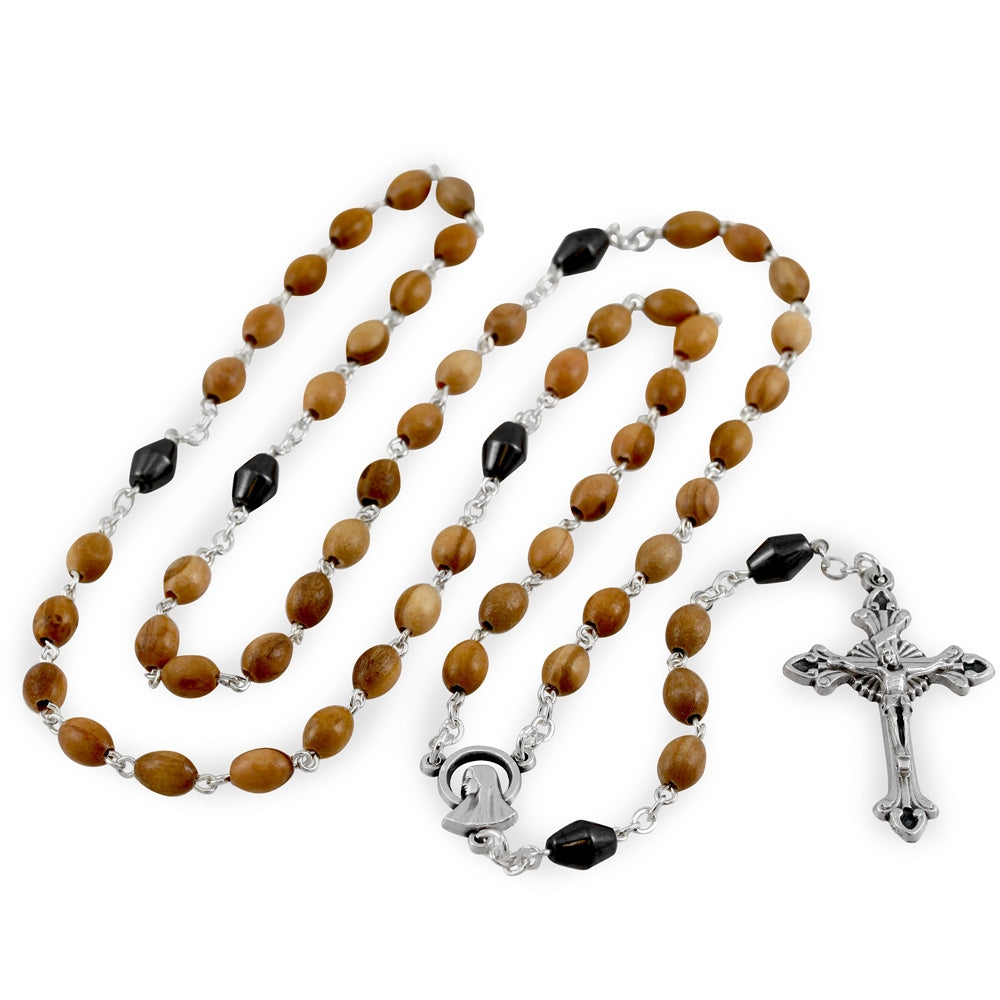 Olive Wood Beads Rosary