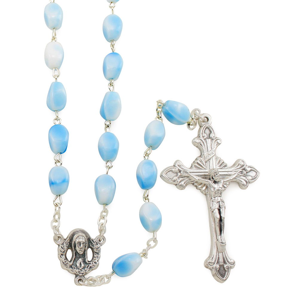 Glass Cone Beads Rosaries