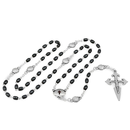 Pilgrimage Rosary Hematite Beads