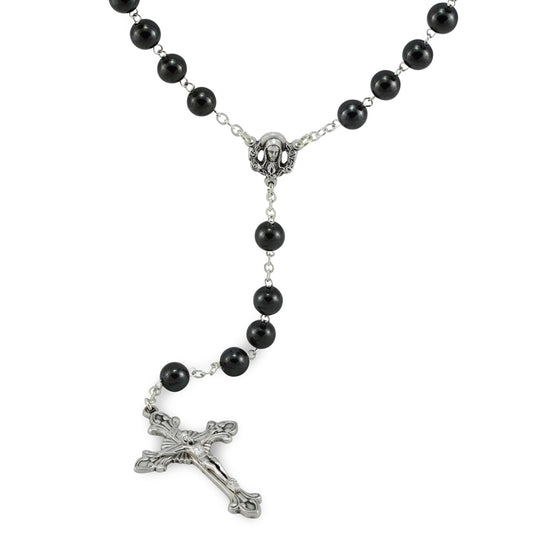 Rosary Hematite Beads