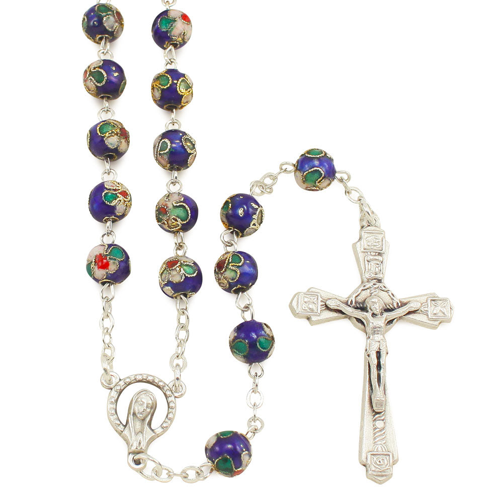 Cloisonne Catholic Rosary