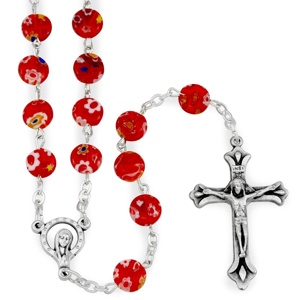 Murano Beads Catholic Rosary