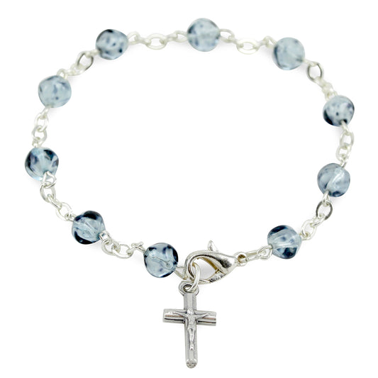 Glass Beads Rosary Bracelet