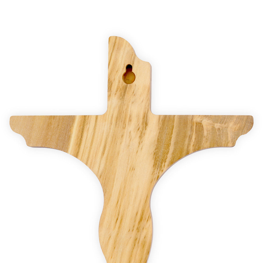 Olive Wood Wall Crucifix
