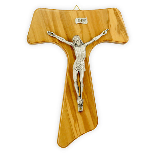 Catholic Tau Crucifix for home  