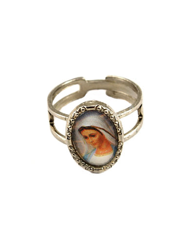 Lady of Medjugorje Catholic Ring