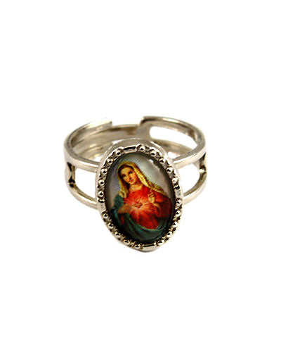 Sacred Heart of Mary Catholic Ring