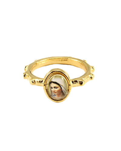 Medjugorje Catholic Rosary Ring
