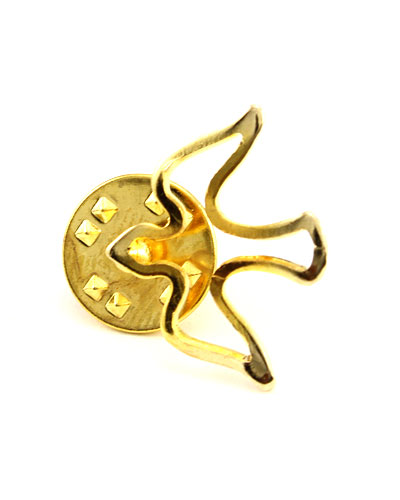 Holy Spirit Gold Lapel Pin