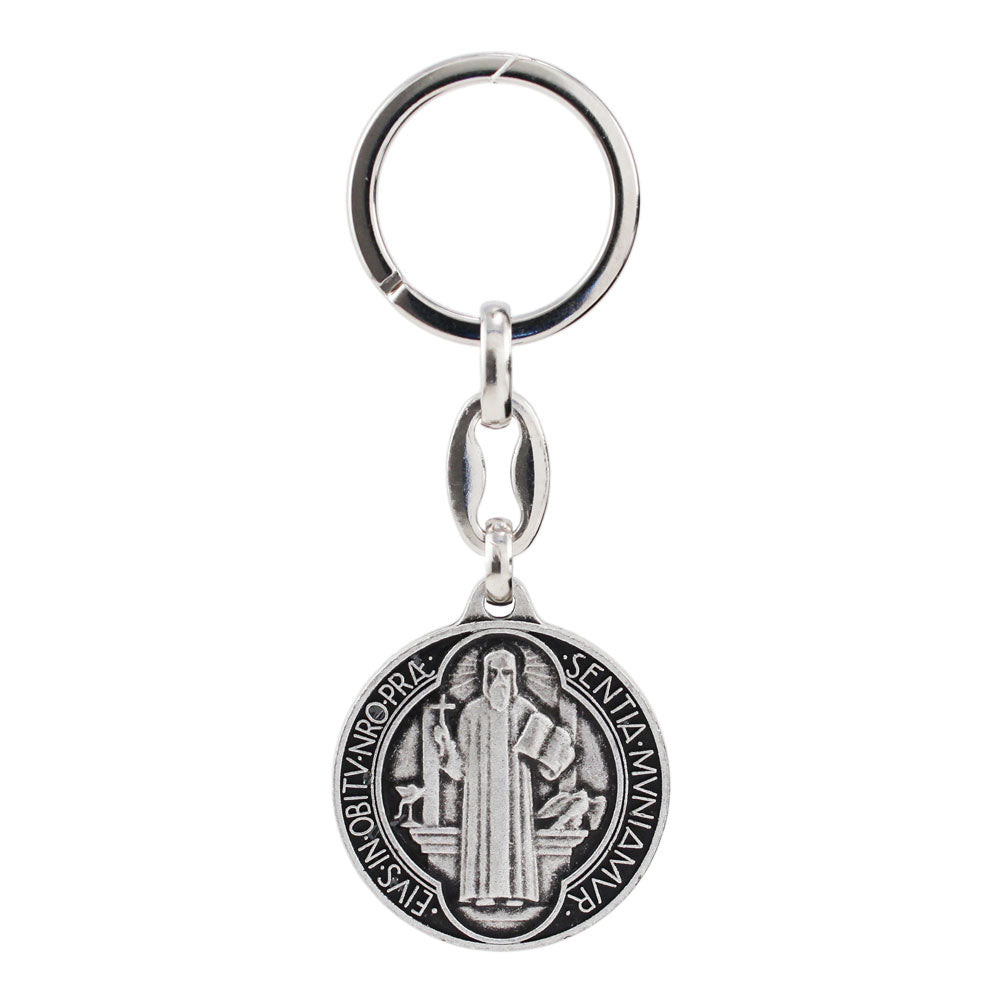St. Benedict Medal Catholic Keychain