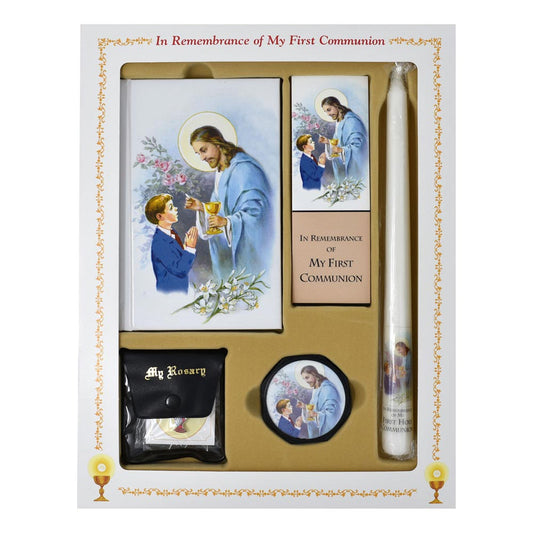 First Communion Deluxe Box Set for Boys