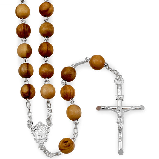 Olive Wood Beads Rosary
