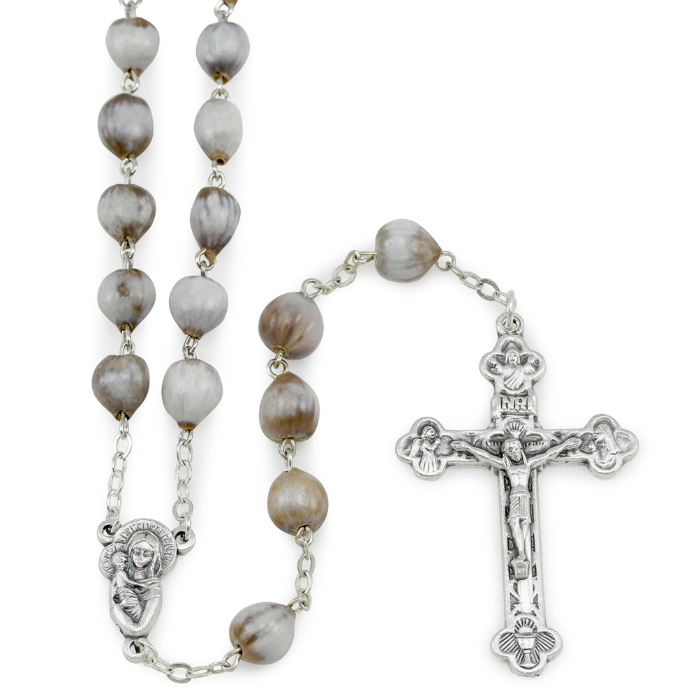 Rosary with Nut beads