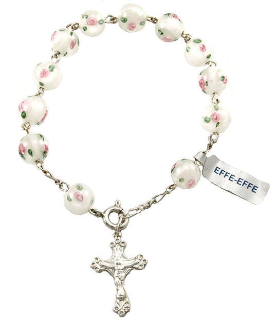 Hand Designed Beads Rosary Catholic Bracelet