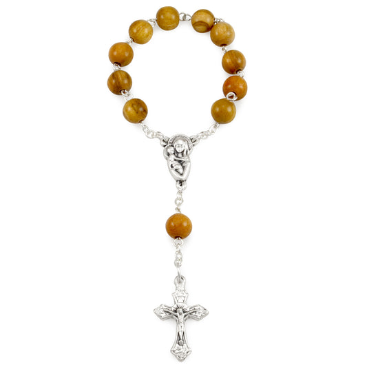 Olive Wood  Decade Rosary