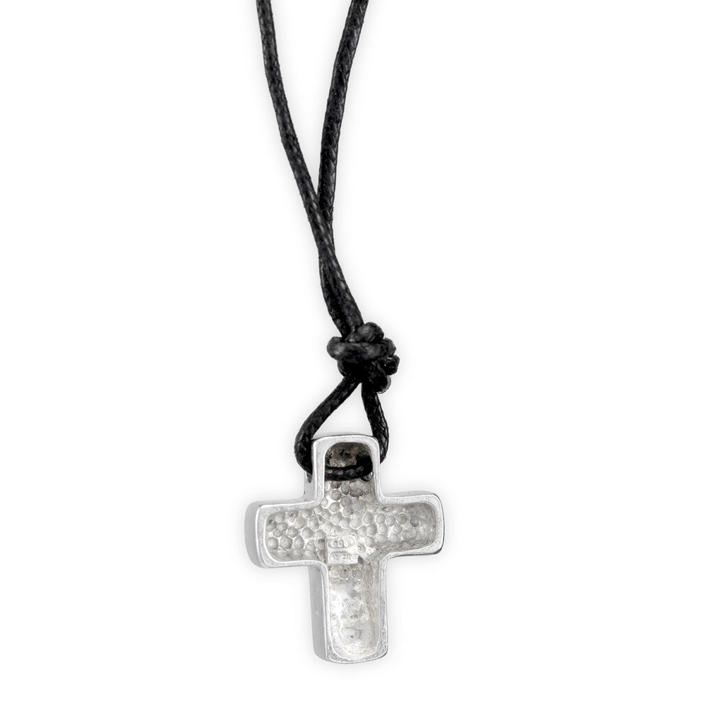 Sterling Silver Cross Catholic Pendant