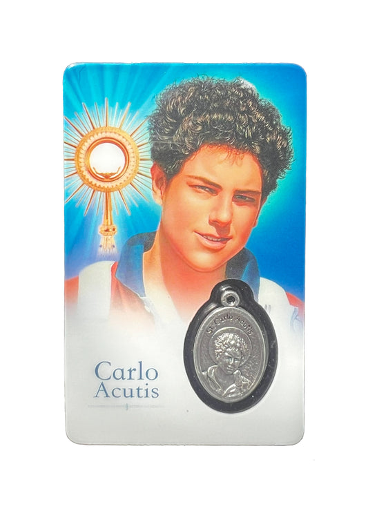 Blessed Carlo Acutis Prayer Card