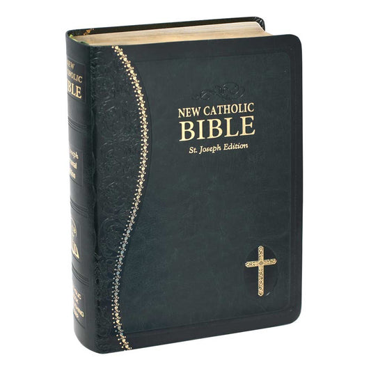 St. Joseph New Catholic Bible Gift Edition Personal Size - GREEN