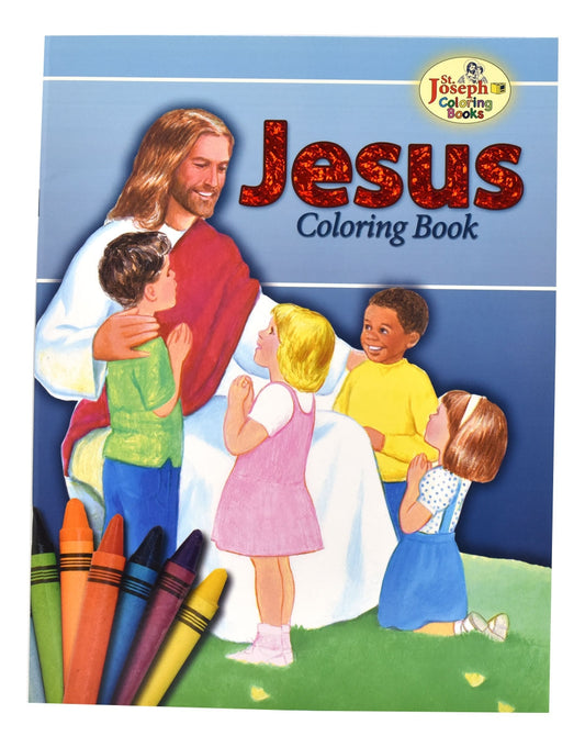 Catholic Coloring Book About Jesus