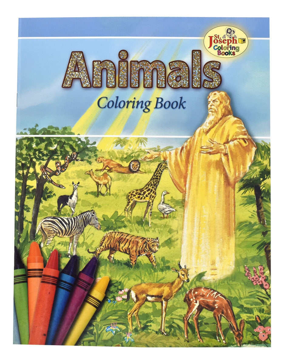 Animals of the Bible Coloring Books