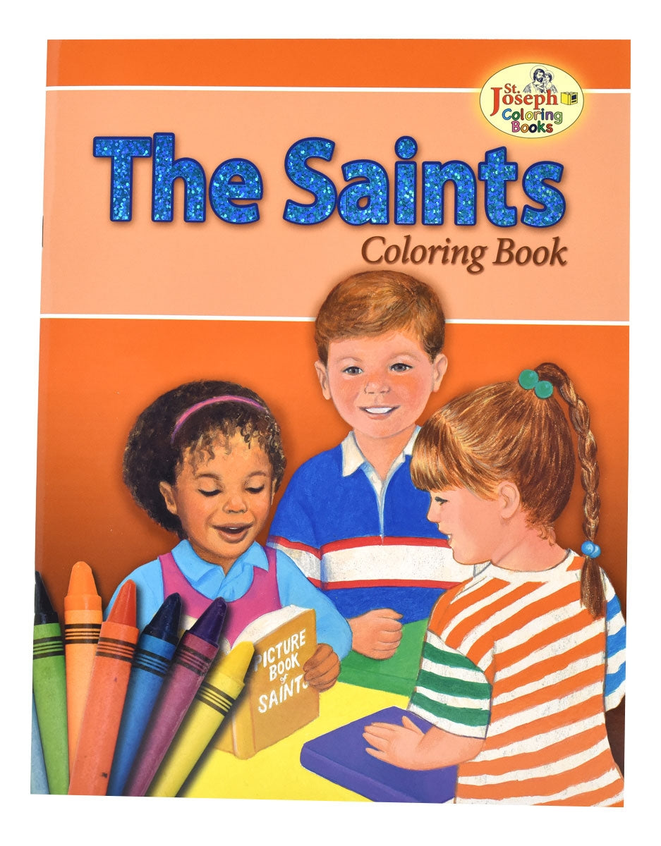 Catholic Coloring Book of the Saints