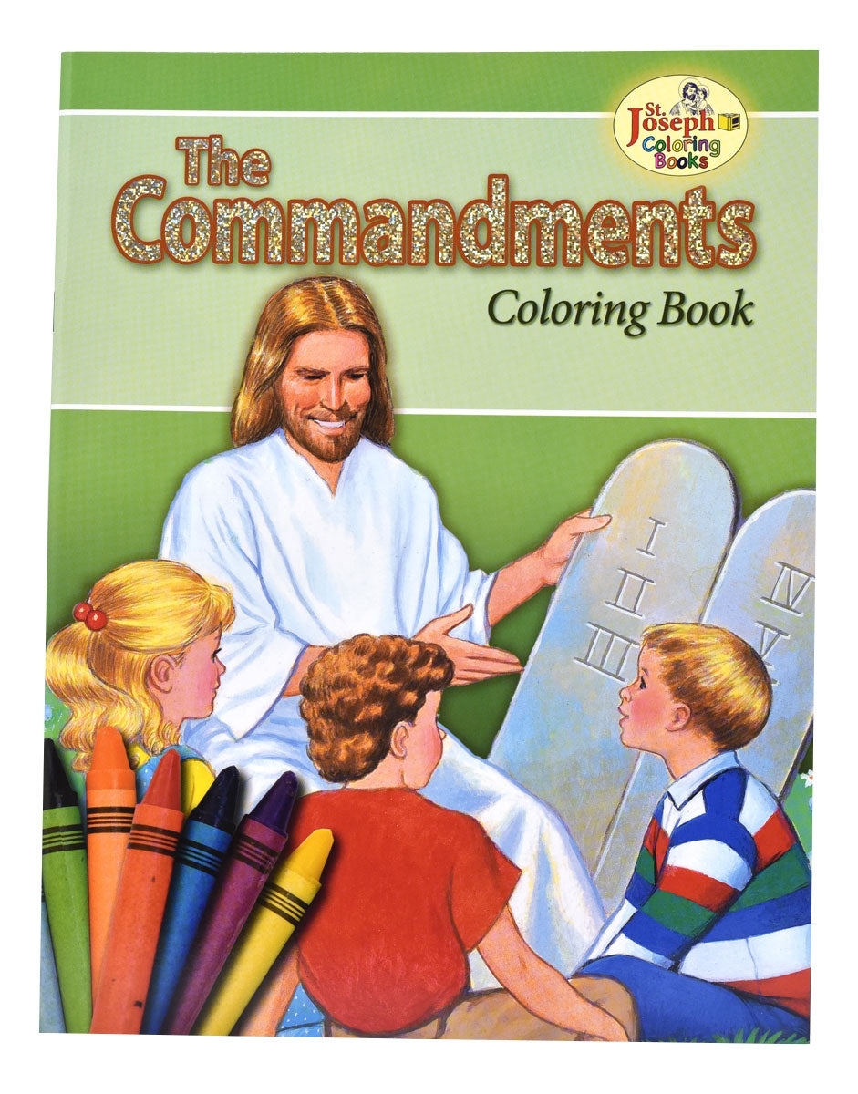 Coloring Book Commandments