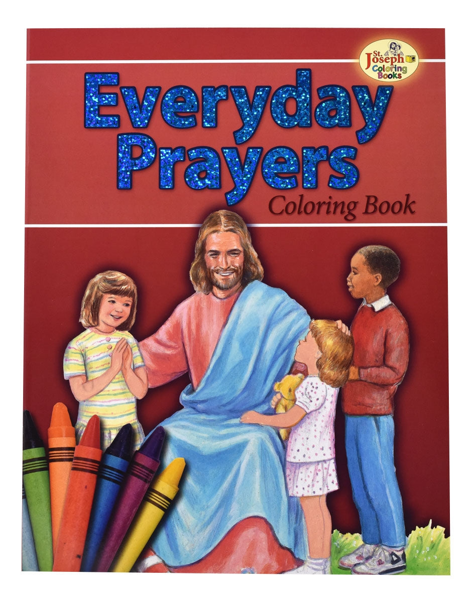 Coloring Book About Everyday Catholic Prayers