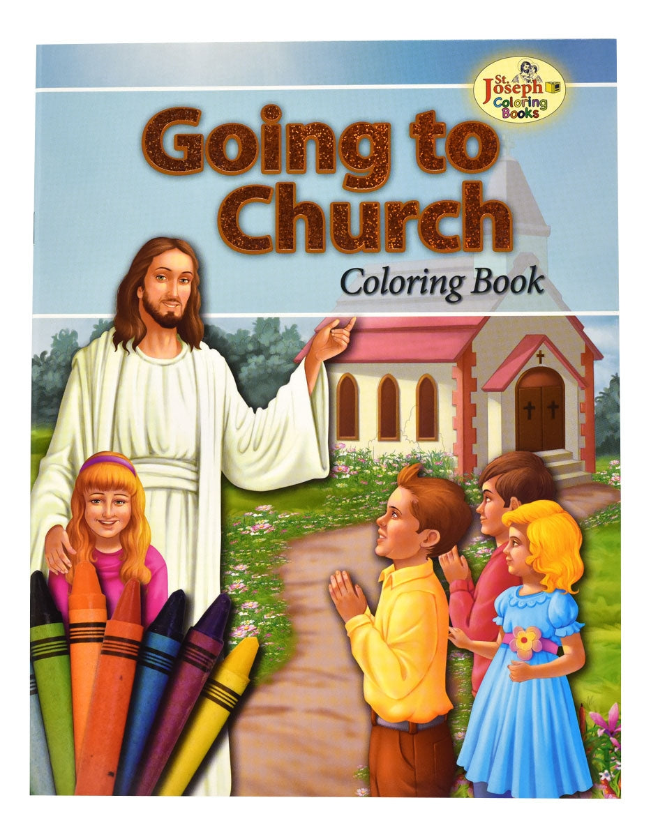 Going To Church Coloring Books