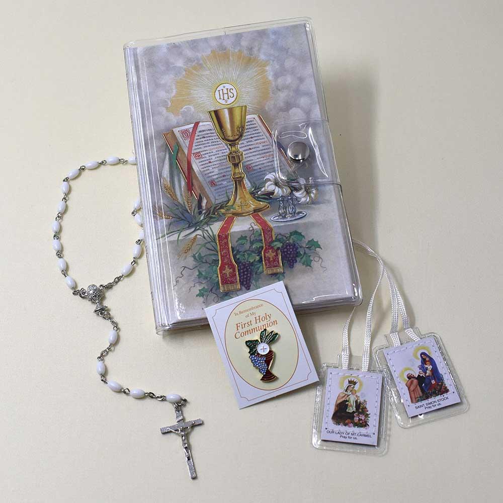 First Mass Book (Pray Always Edition) and Rosary set