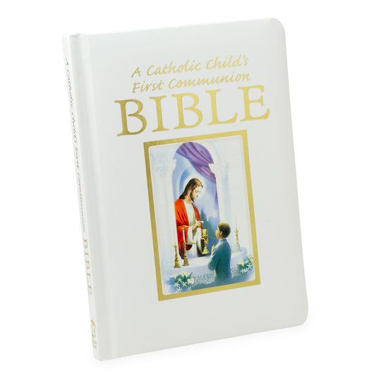 A Catholic Child's First Communion Bible for Boys - Traitions