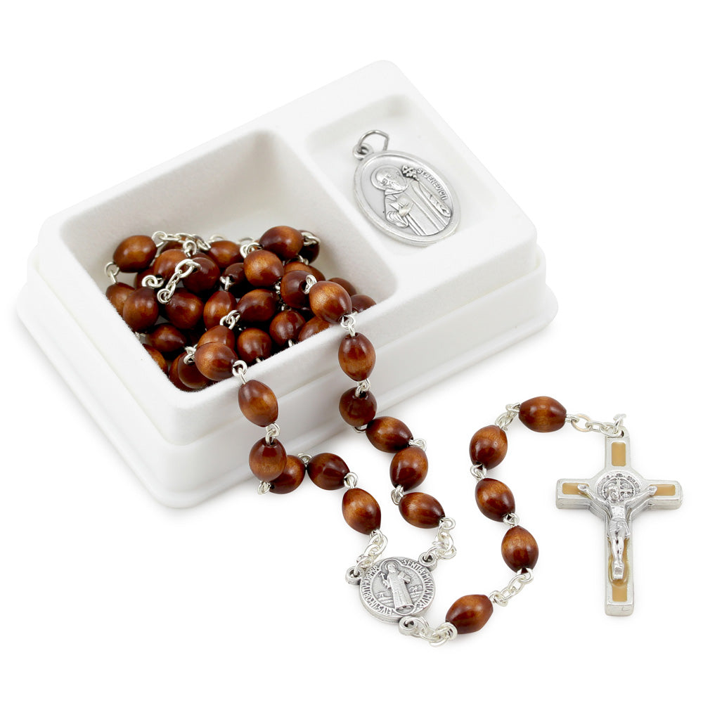 St Benedict Rosary Gift Set