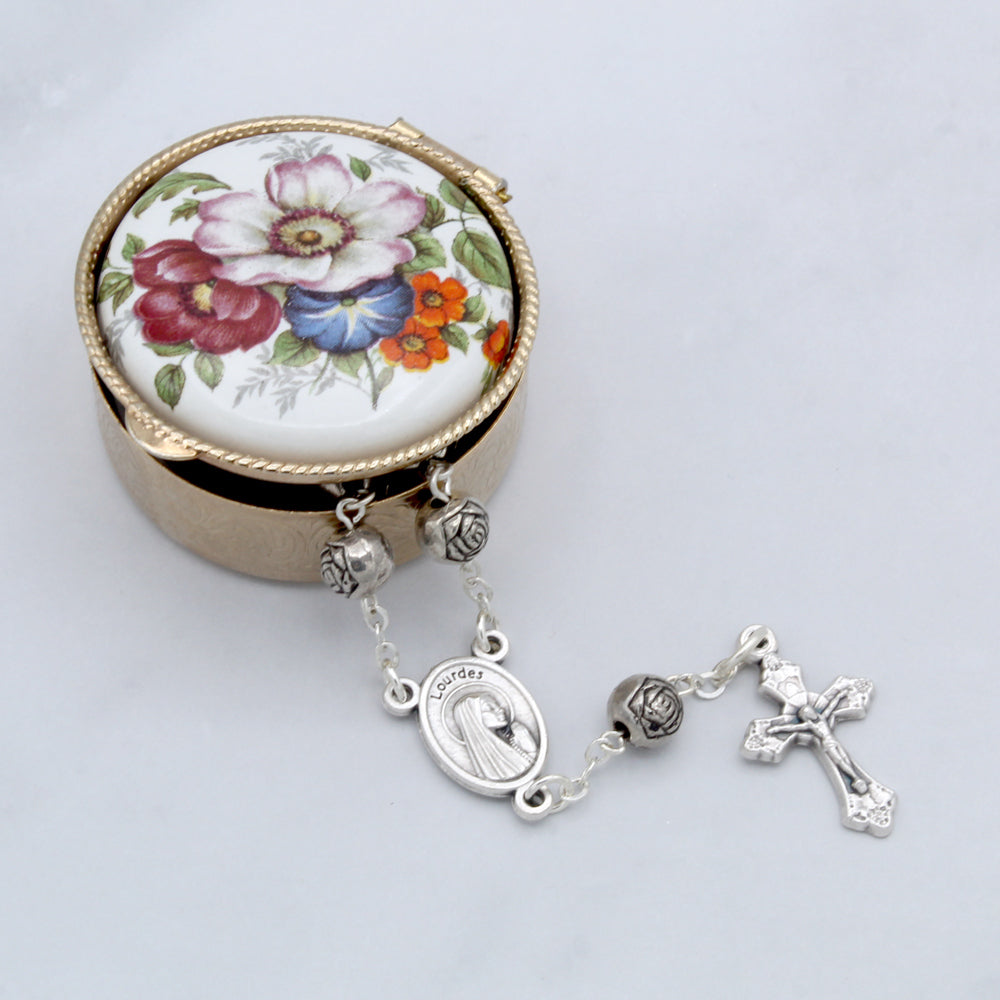 Lourdes Rosary Gift Set